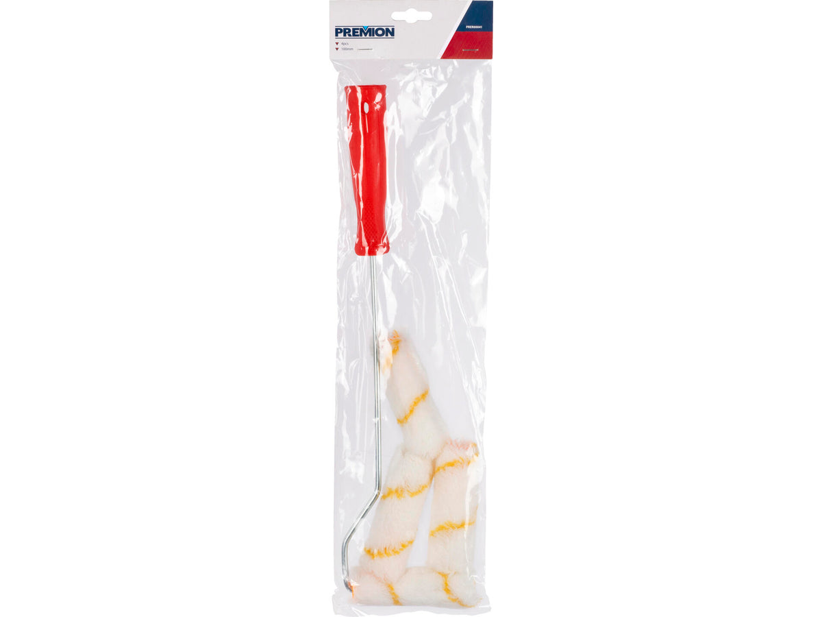 Premion verfroller set acryl met handgreep 100mm 4 stuks