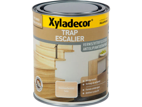Xyladecor vernis trappen antislip zijdeglans 0,75l