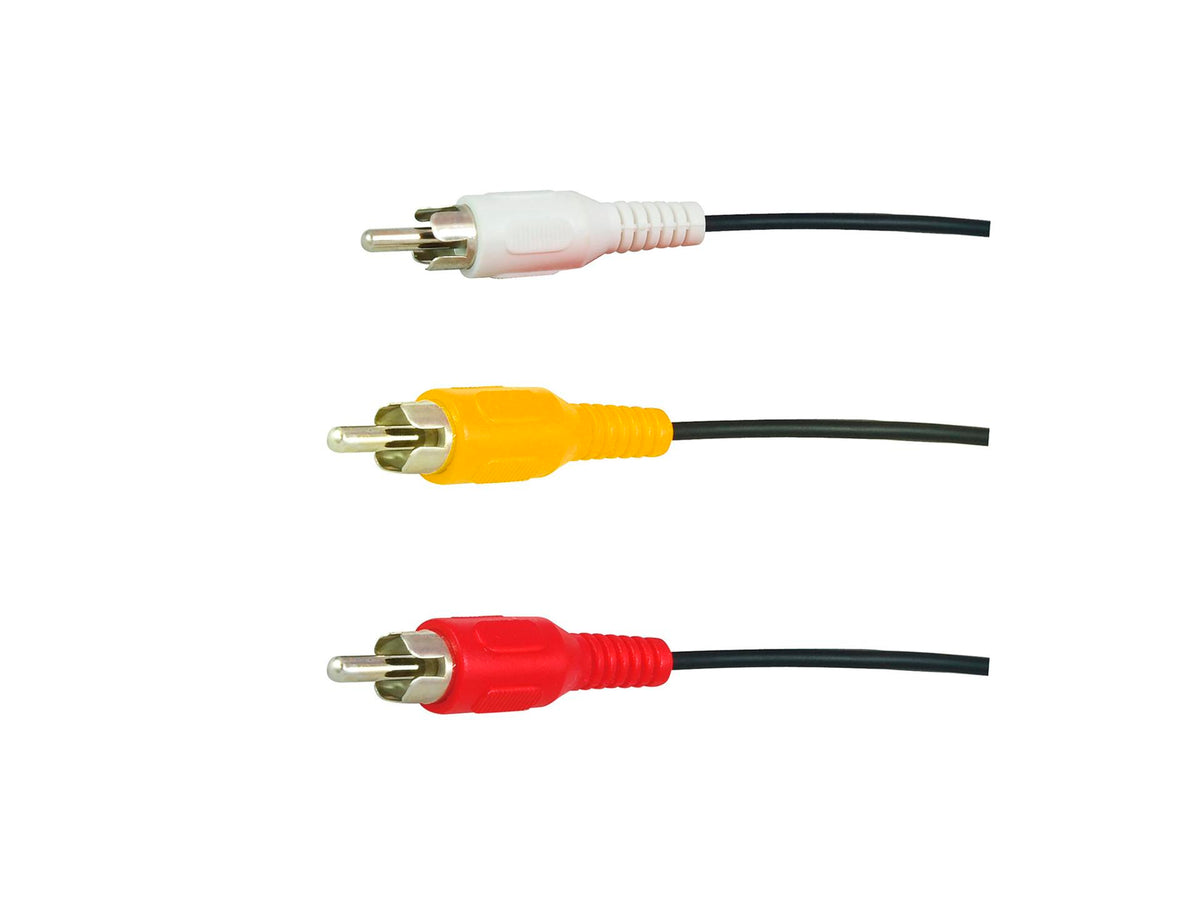 Profile audio/video kabel 3RCA>3RCA HQ 2m — SKU COLOS-935995, EAN 5412748732818