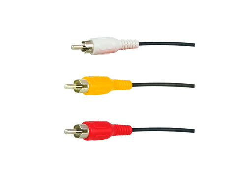 Profile audio/video kabel 3RCA>3RCA HQ 2m