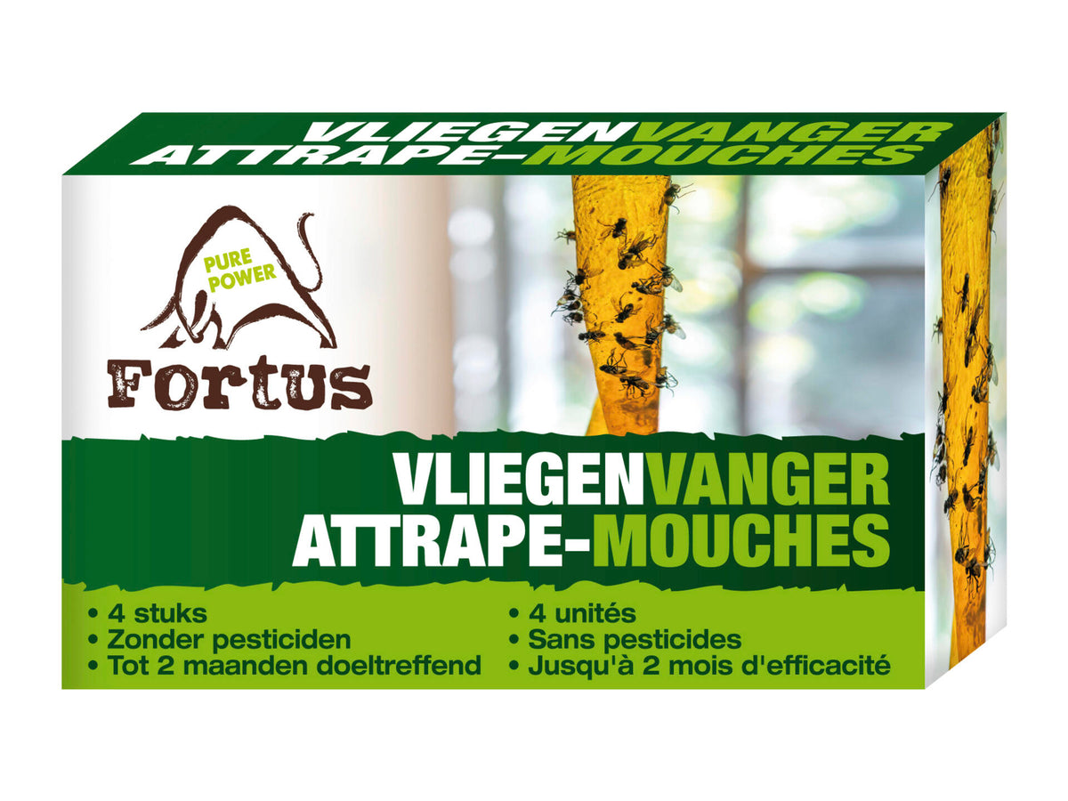 Fortus vliegenrol 4 stuks
