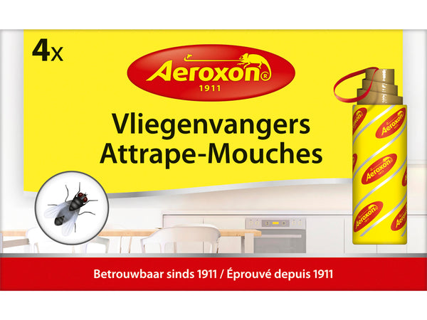 Aeroxon attrape-mouches 4 pièces