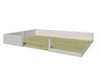 Woodlands plancher pour QB 210x210 cm imprégné