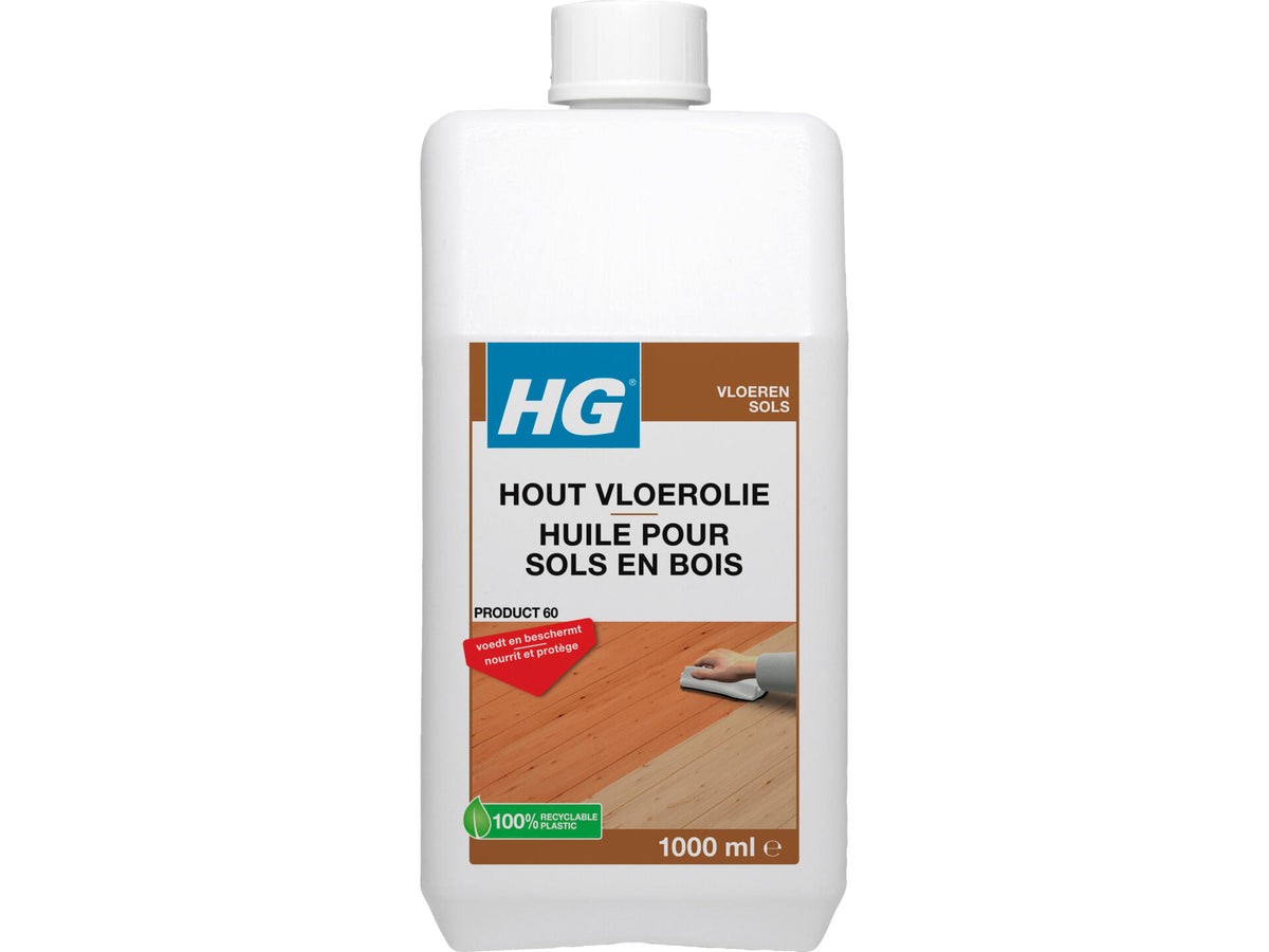 HG vloerolie naturel hout 1l