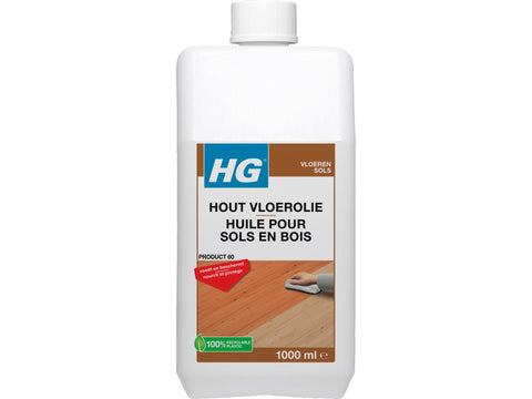 HG vloerolie naturel hout 1l