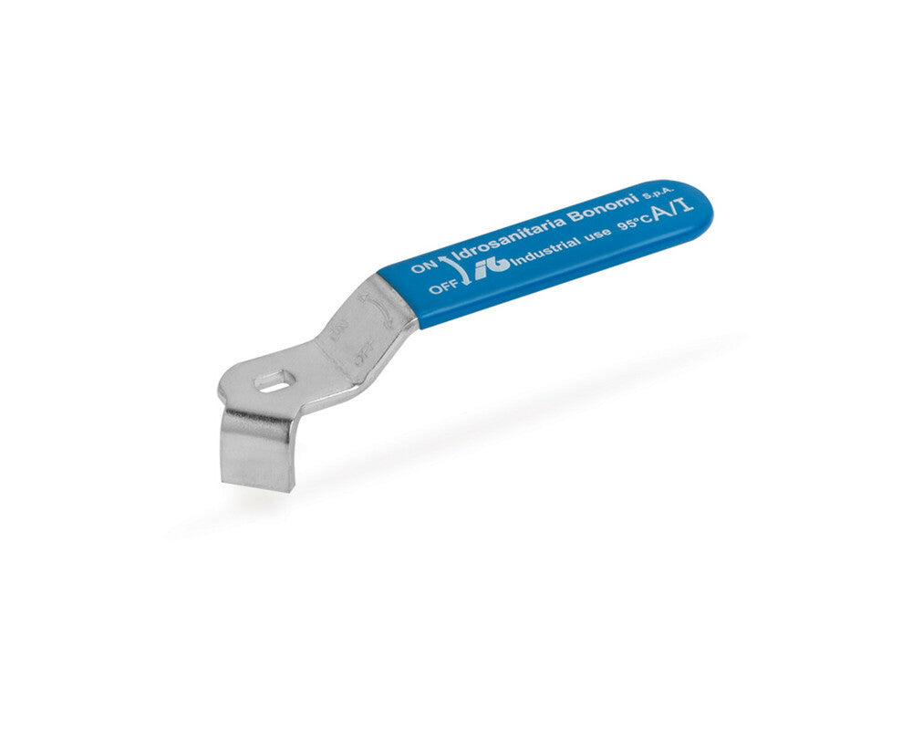 lange hendel blauw voor bolkraan - 1/2" 3/4"