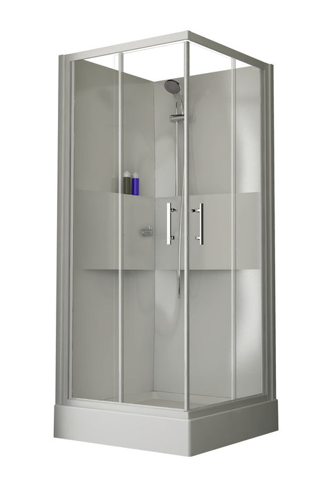 intro Lilou Basis douchecabine polystyreen 4mm glanzend hoekinstap 90x90cm