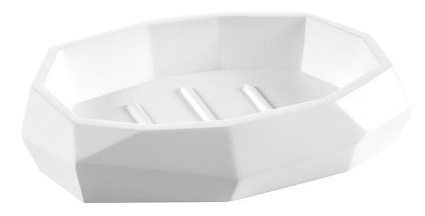 Van Marcke Collection Natural Raja porte-savon 125x90x30mm résine blanc