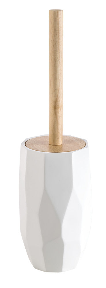 Van Marcke Collection Natural Raja borstelset vrijstaand hars/hout wit