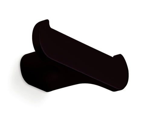 Van Marcke Collection Scura haak dubbel wand 90x30x40mm messing zwart soft touch