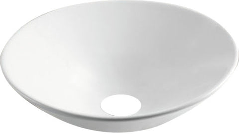GO by Van Marcke Juno semi-inbouwwastafel D42,5 cm wit