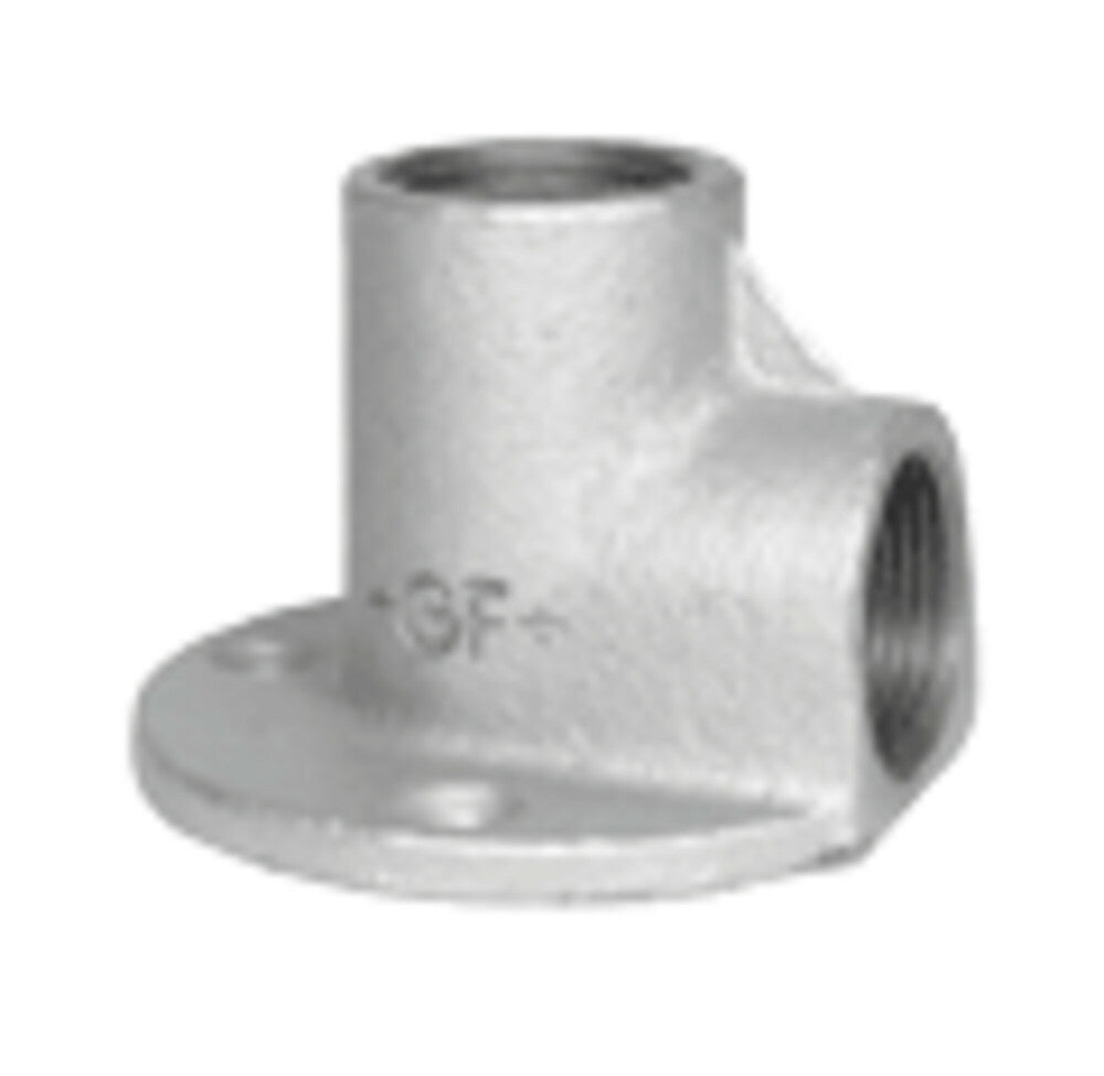 Muurplaat enkel Galva 1/2"