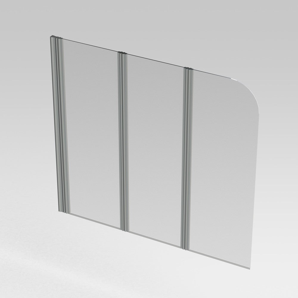 intro Pannello badwand driedelige 1500x1400 mm aluminium, badwanden — SKU VM-20002763