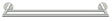 intro Lano handdoekhouder dubbel messing wand