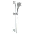 intro Lugo douchestangset compleet 65cm met flexibel 1jet verchroomd