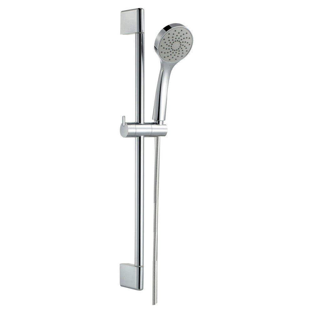 intro Lugo douchestangset compleet 65cm met flexibel 1jet verchroomd