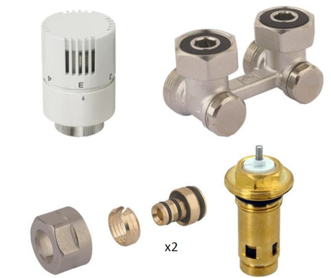 intro H-blok radiatorset 3/4" haaks
