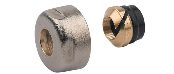 intro aansluitkoppeling 3/4" F euroconus koper 14 mm per stuk