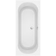Van Marcke origine London bathtub à encastrer duo 1800 x 800 x 480 mm