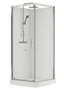 Van Marcke Vidrio shower cabin 900x900mm 1 pivoting door and fixed panel
