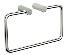 Van Marcke Tilde handdoekhouder ring wand 210x120x50mm messing geborsteld nikkel