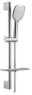 Van Marcke Poggio douchestangset compleet 65cm 3jets flexibel glad verchroomd