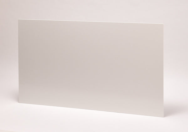 Van Marcke Origine panneau frontal lisse pour radiateur panneau tôle d'acier H300xL900mm blanc