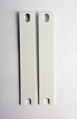 Van Marcke jeu de 2 panneaux latéraux T11 H 500 mm acier blanc