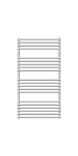 Ofena 2 180/050 radiateur sèche-serviettes - H 1800 x Lo 500 - 1234W - blanc