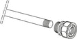 Van Marcke Origine set tube plongeur