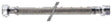 Van Marcke Pro Tuyaux d'alimentation glisséxécrou mobile D10x3/8"F L300mm
