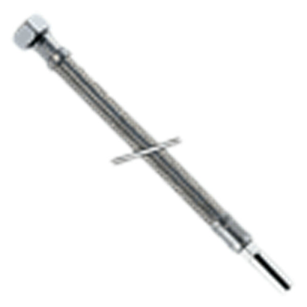 Van Marcke Pro Aanvoerflexibel inox gladxlosse moer D10x1/2"F L750mm