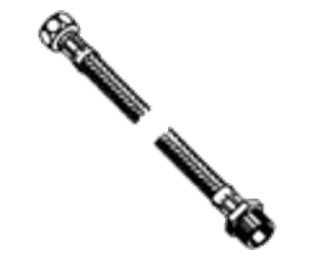 Van Marcke Pro Aanvoerflexibel inox 10 buitendraadxmoer F D1/2" MF L750mm