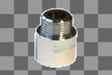 Verlengstuk chroom 1/2 MF 20 mm