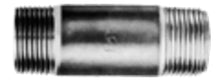 Buisnippel zwart MM 4/4" 18 cm
