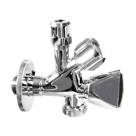 Van Marcke Pro hoekstopkraan 1/2"M x 10 mm x 3/4"