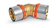 SYSTEMPEX coude 45° raccord à sertir 75-75
