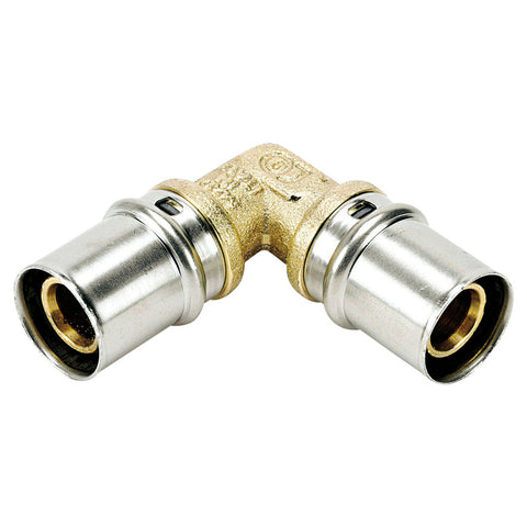 SYSTEMPEX bocht 90° VPE-Alu-buis persen 75-75