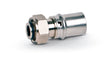 SYSTEMPEX raccord droit per-alu raccord à serrer nicklé 16-M22