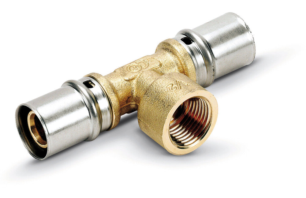 SYSTEMPEX T-stuk VPE-Alu-buis aansluiting 40-5/4"F-40