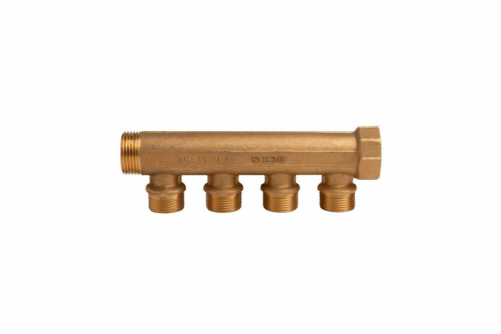 SYSTEMPEX verdeler 3/4"MF uitgang 1/2 4 kringen
