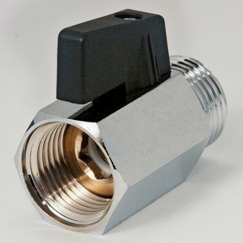 SYSTEMPEX afsluitkraantje voor verdeler met hendel D 1/2"M 1/2"F