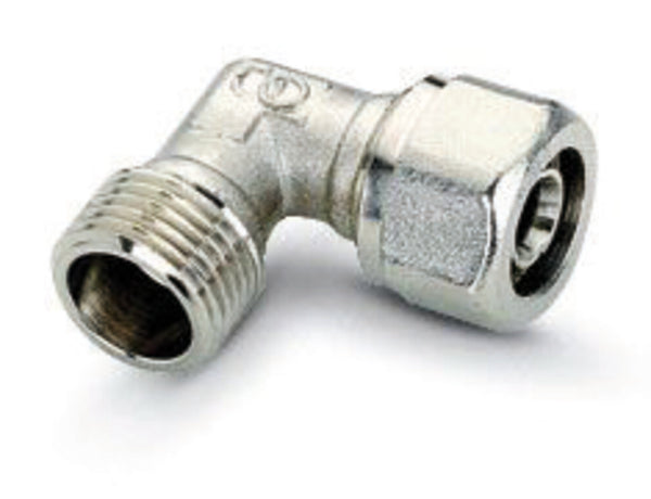 SYSTEMPEX bocht 90° VPE-Alu buis knel x D M D 20 x 2 x 1/2M