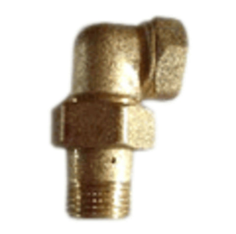 3-delige kniekoppeling brons 4/4"MF