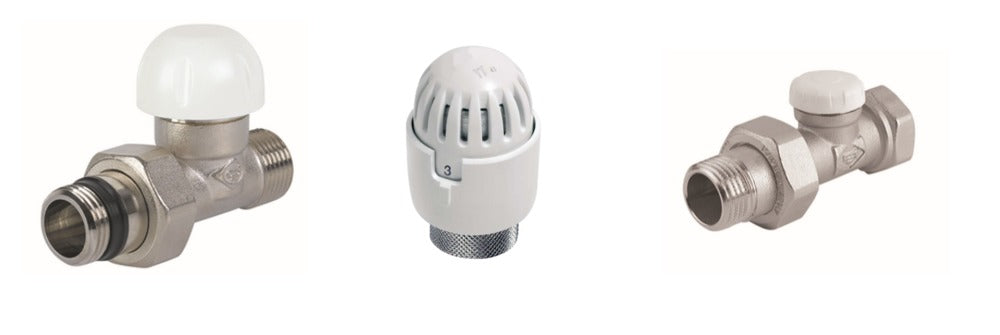 GO by Van Marcke thermostatische radiatorkraanset recht 1/2"F 3/4 EK
