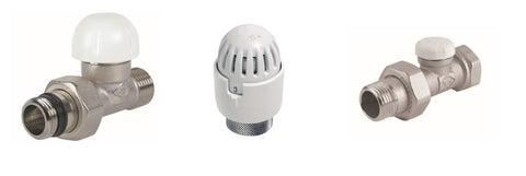 GO by Van Marcke thermostatische radiatorkraanset recht 1/2"F 3/4 EK