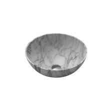 Van Marcke Collection Java Marble bol lavabo à poser blanc