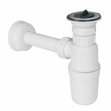 Van Marcke Pro bekersifon 6/4" x 40 mm met afvoerplug wit