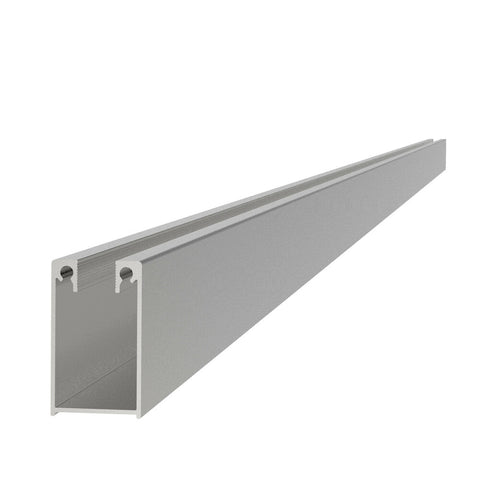 Van Marcke Walk-in muurprofiel 2000mm voor 8mm glas gepolijst zilver