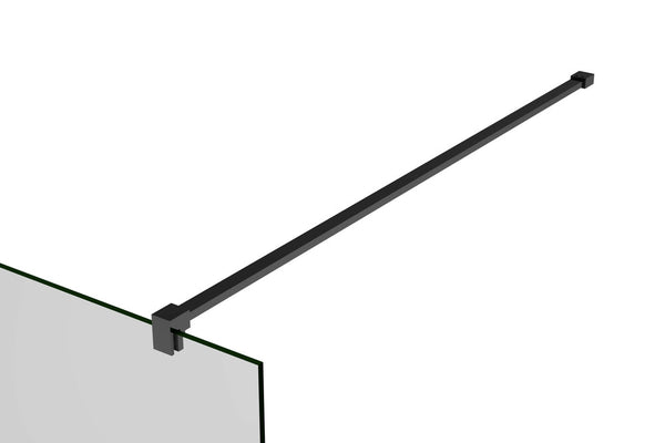 Van Marcke Walk-In/Decor stabilisatiestang rechthoekig 1200mm zwart